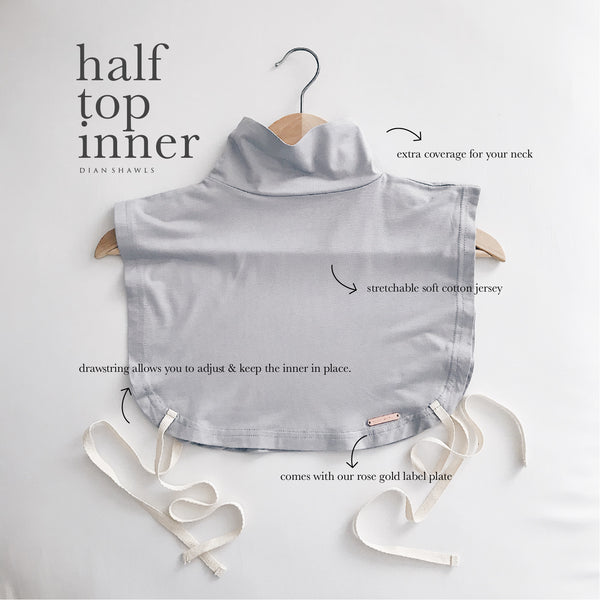 Half-Top Inner : Black