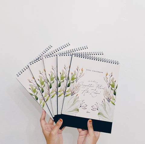 2022 Calendar : Set of 5