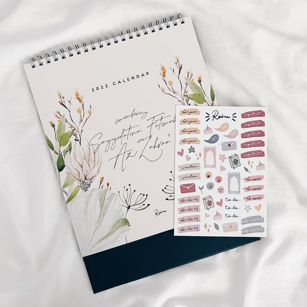 2022 Calendar : Set of 5