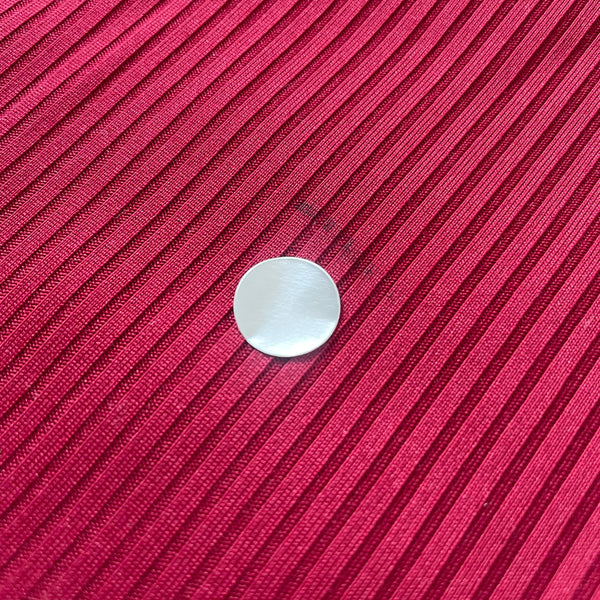 AS/IS - Ribbed Jersey : Crimson Red