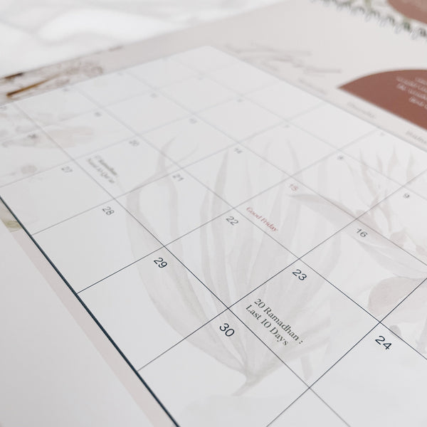 2022 Calendar : Set of 5