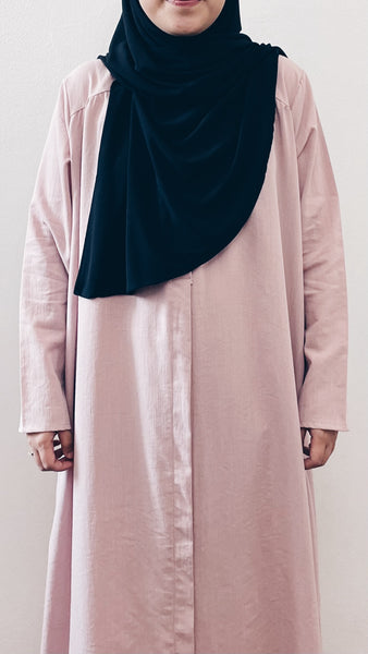 Front-Button Dress : Blush