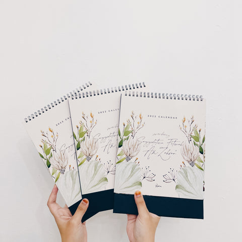 2022 Calendar : Set of 3