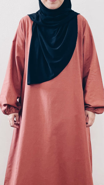 Santai Dress : Terracotta