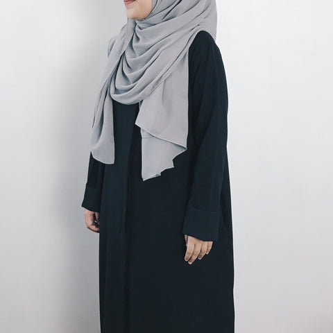 Cotton Viscose : Light Grey