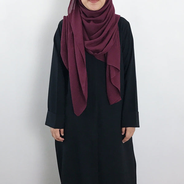 Cotton Viscose : Maroon