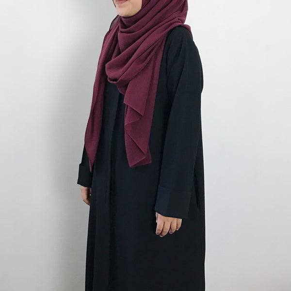 Cotton Viscose : Maroon