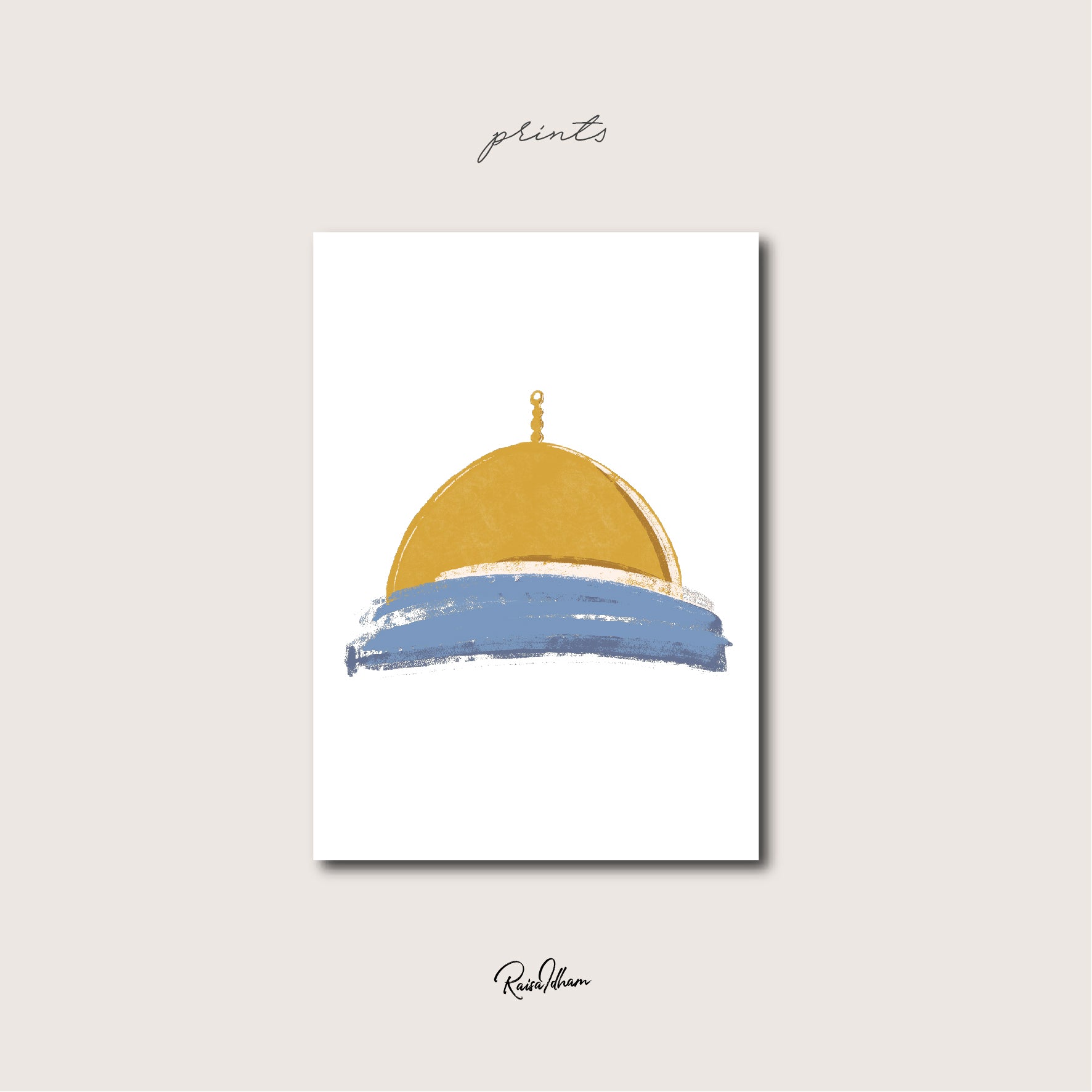 Prints : The Holy Land Series (Palestine)