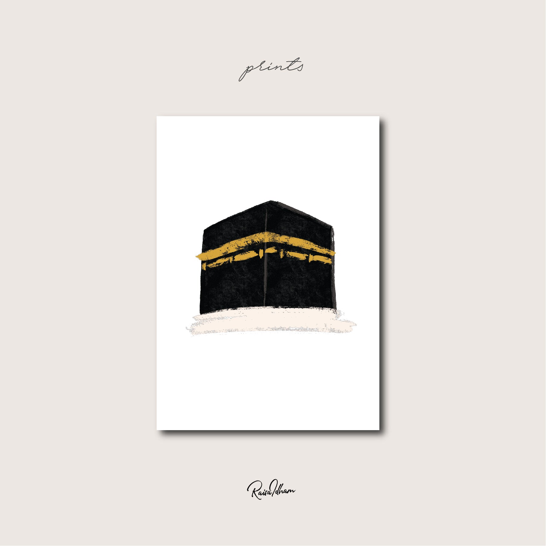 Prints : The Holy Land Series (Makkah)