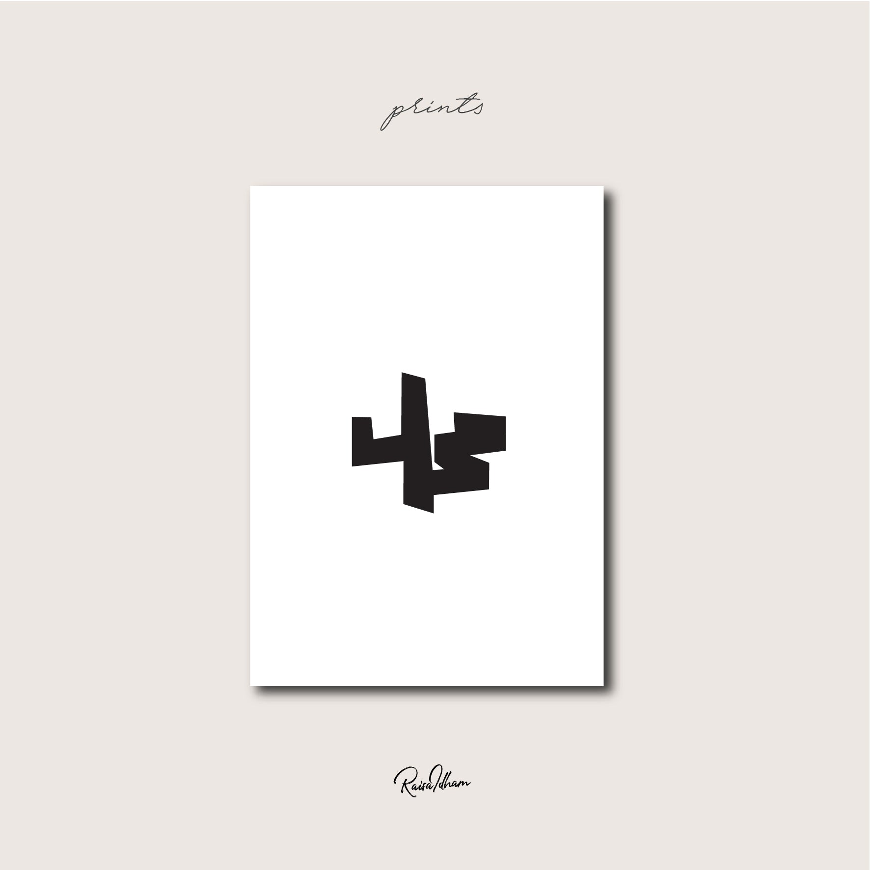 Prints : Muhammad (Graphic)