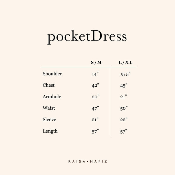 Pocket Dress : Black
